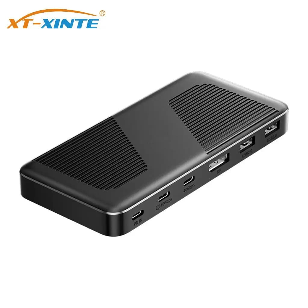 Hub compatibile Thunderbolt 40Gbps 11 porte Docking Station USB-C Hub Type-C Dock 4K @ 60HZ USB Expander per Macbook Pro