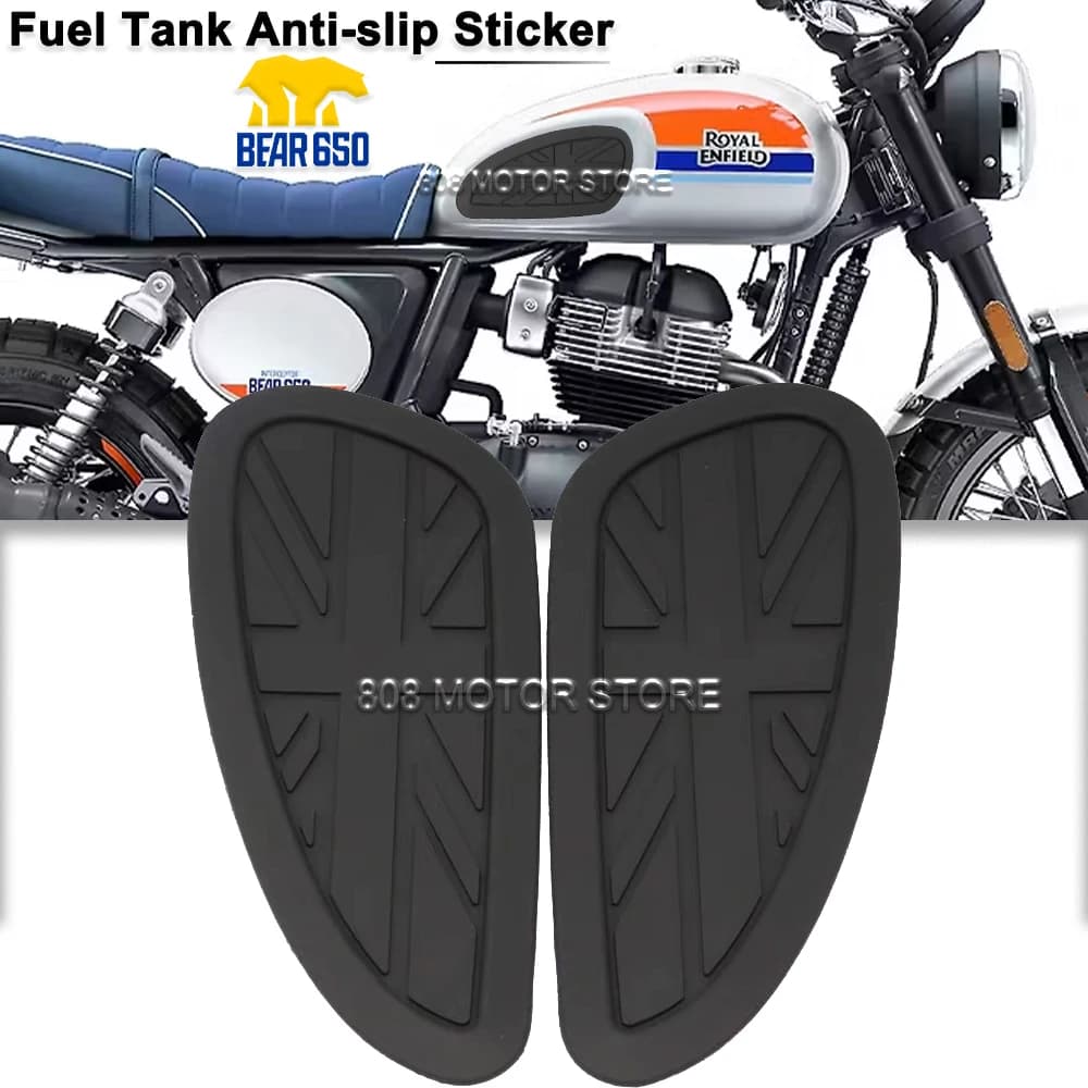 For Bear 650 Bear 650 Motorcycle Accessories Fuel tank protection Wall decal Non-slip side protection Knee Pad