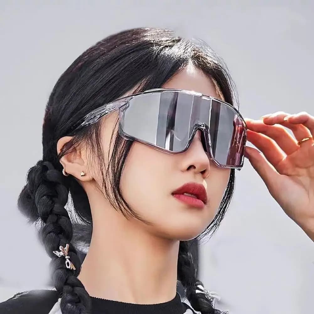 Photochromic Polarized Cycling Glasses UV Protection Sports Sunglasses Men Women Safety Eyewear for Mountain Bike Running
