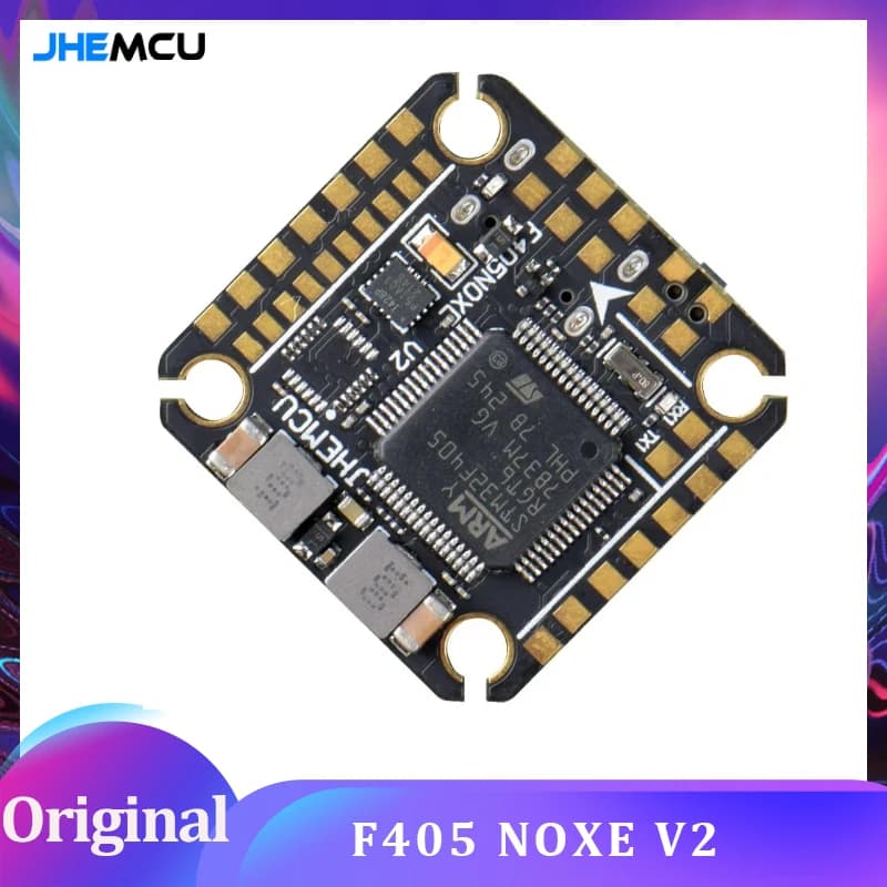 JHEMCU F405 NOXE V2 Controllore di volo Baro OSD 16MB BlackBox 5V 10V Dual BEC 20X20mm 3-6S LIPO per FPV Freestyle Drone