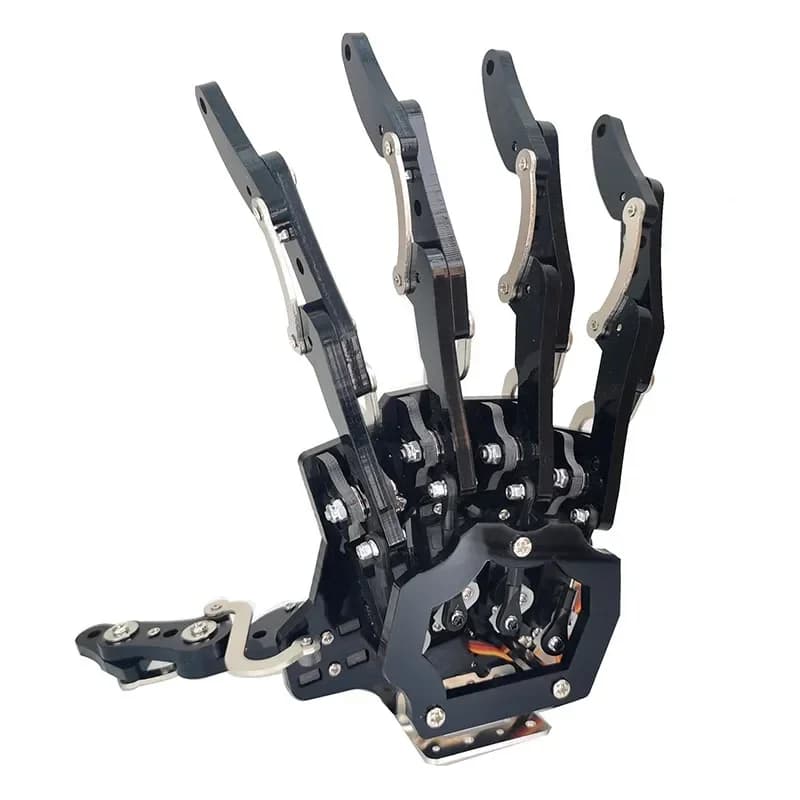 # Hot 5 Dof Robot Mano Con Cinque Dita Servo Controllo Sinistra Destra Palmo Bionico Assemblato Pinza Per Arduino/ESP32 Programmabile R