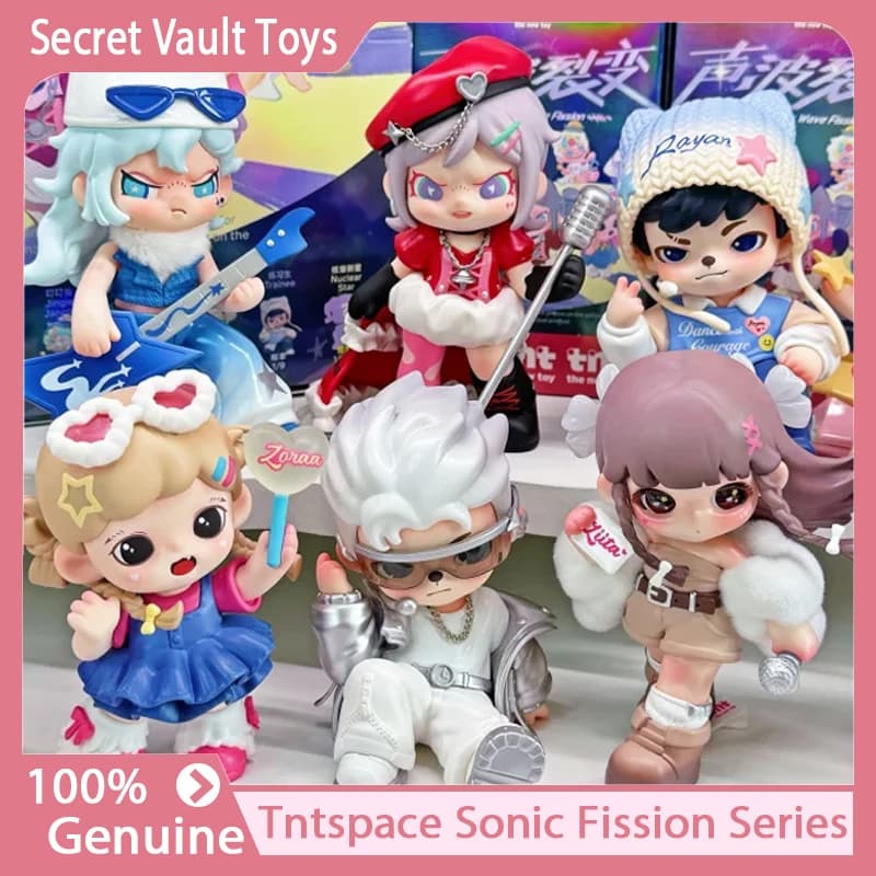 Tntspace Sonic Fission Series Blind Box Dora Baby Zrease Mystery Box Rayan Liita Anime Figure Borsa a sorpresa Desktop Decorat Gift