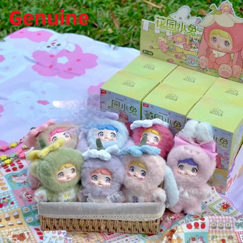 Originale Nommi V2 Garden Rabbit Series Blind Box Decorazione della stanza Collezione Borsa giocattolo Ciondolo Kawaii Girl Toy Regali Ragazze Bambini