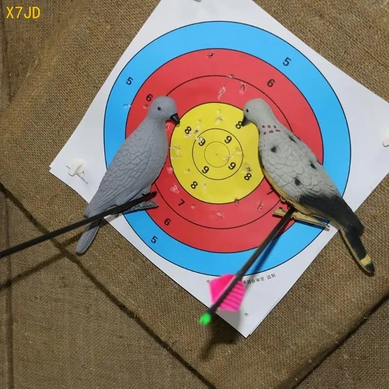 X7JD schiuma esche simulate per animali da piccione bersaglio Archerys Decoys che sparava a bersagli