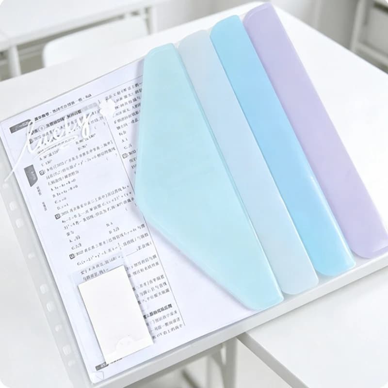 Loose-leaf Folder, Test Paper Storage, File Bag A4 Folder Storage Book, Transparent Insertion, Sorting, File Bag
