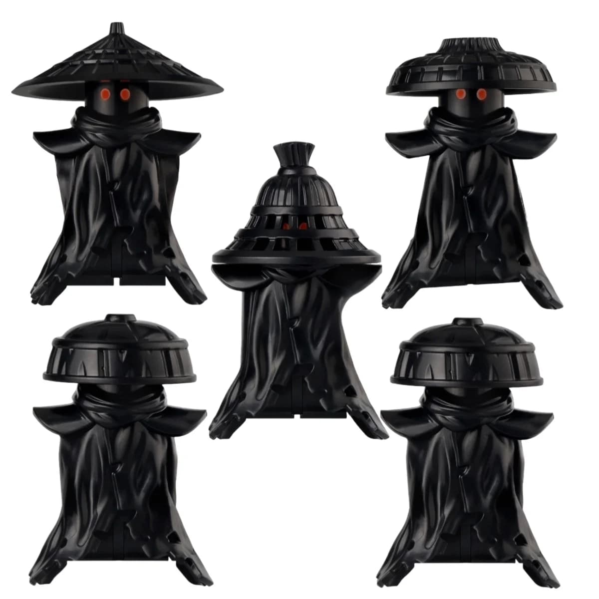Cinque Ghost Ninja maledetto ​ Cinque guerrieri malpolsi Spinjitzu Master assemblato mini action figure blocchi di costruzione giocattoli per bambini