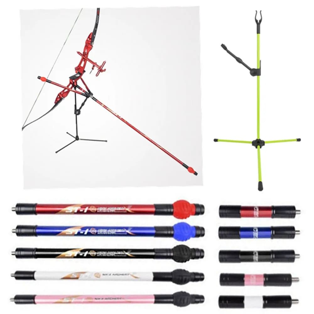 Tiro con l'arco Balance Bar 5 "/12"/30 "Sistema di stabilizzazione dell'asta in fibra di carbonio per arco ricurvo composto Tiro al bersaglio Allenamento Caccia