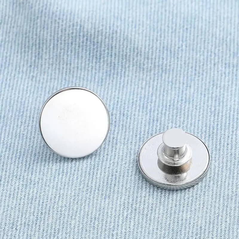 QX2E Reusable Metal Curtain Fasteners Easy Installation For Bathroom Bedroom Privacy