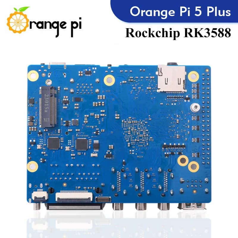 Orange Pi 5 Plus 16G RAM Computer a scheda singola RK3588 Modulo PCIE WiFi-BT esterno SSD 8K Orange Pi5 Plus Scheda di sviluppo demo