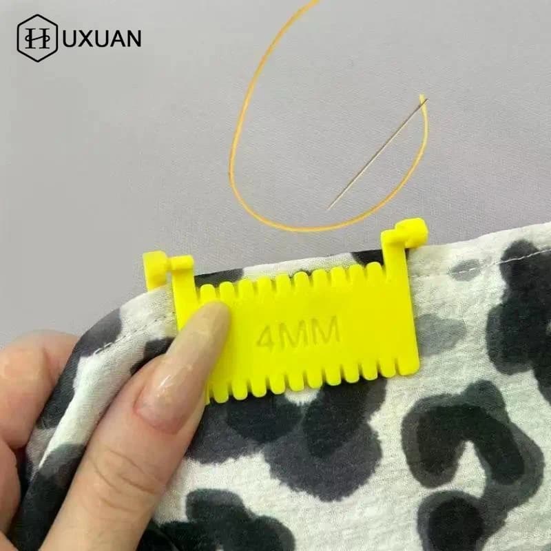 【Nuovo】 1 pezzo di progetto per quilting, strumento essenziale per cucire, per quilting, bordo dell'orlo, guida per punto, blocco, righello per cucitura