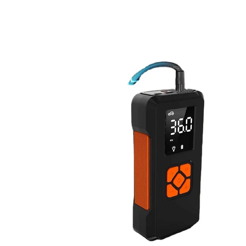 Pompa di gonfiaggio per pneumatici fornita in UE Pompa di aria USB wireless Tipo A 20 cilindri Movimento 12V Sistema Batteria al litio 3.7V 10000mah 37Wh