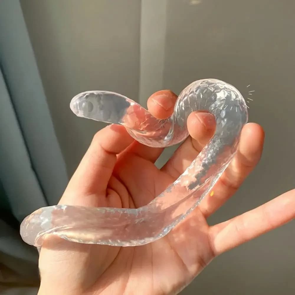 Squishy Snake Stress Ball Giocattolo elastico per adulti e bambini, Squishies Giocattoli sensoriali per terapia delle mani per alleviare l'ansia Regali ADHD