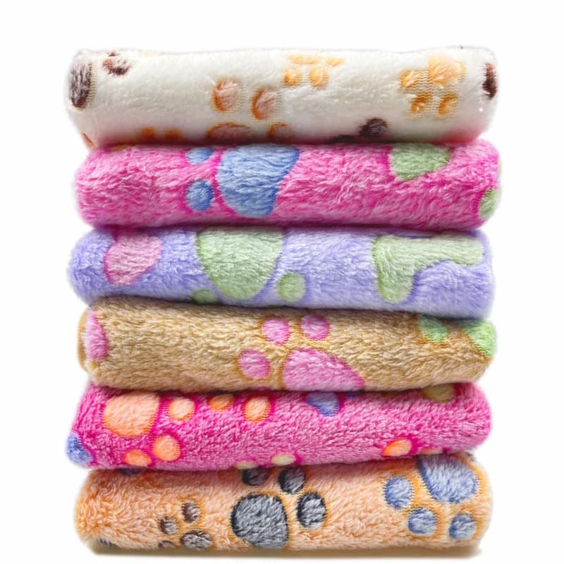 Tappetino in morbido pile per animali domestici addensato in flanella, coperta per animali domestici, per cuccioli, cani, gatti, divano, cuscino, tappeto per la casa, tenere al caldo il tappeto per dormire