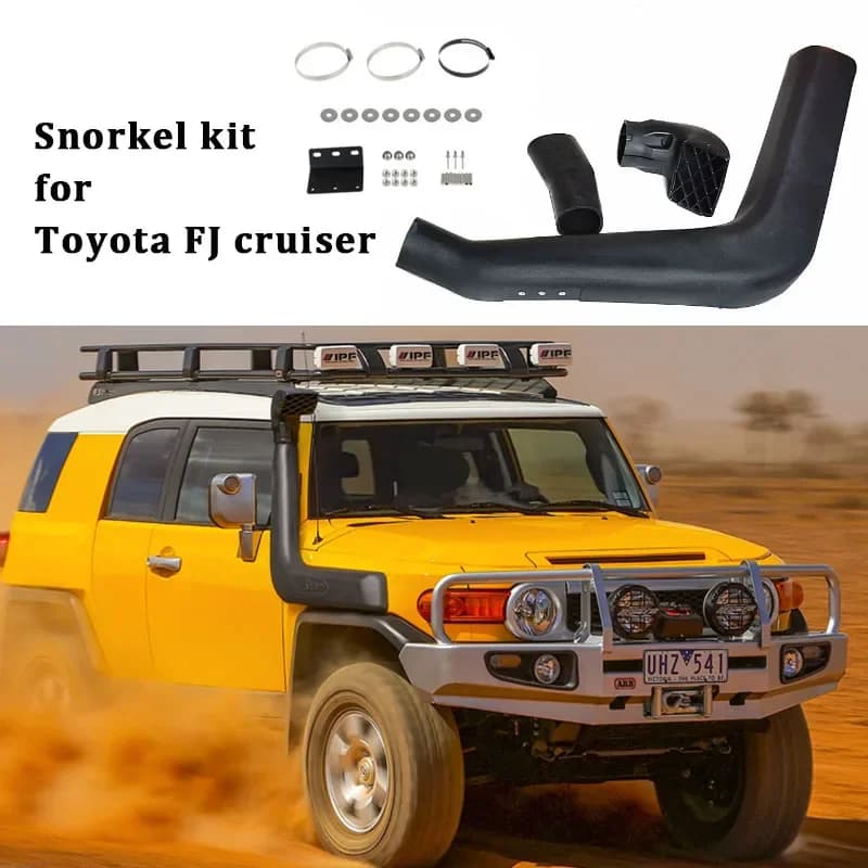 Kit Snorkel Air Suction System for Toyota FJ cruiser 2007-2022 2021 2020 1GR-FE 4.0Litre-V6 Gasoline Model 4X4 High Flow Air Filter