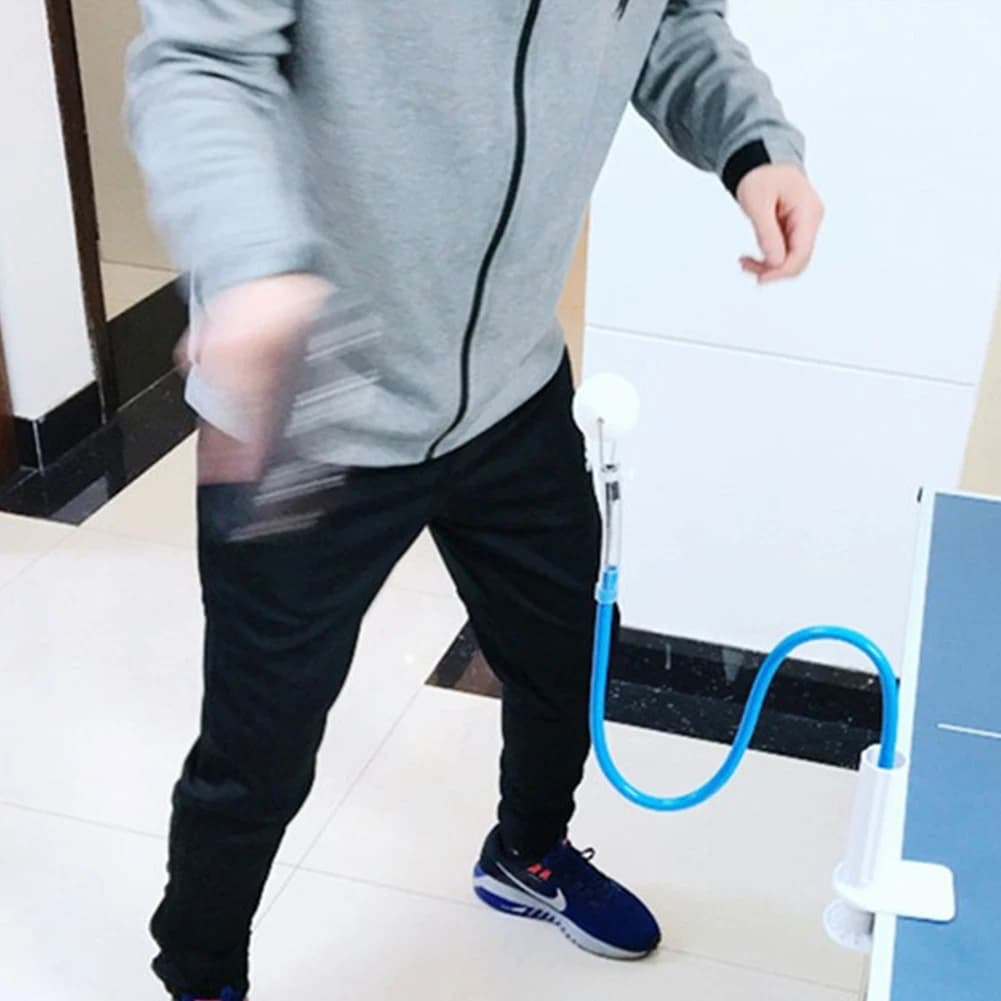 Dispositivo di Allenamento per Tennis da Tavolo, Trainer per Palline da Ping Pong con Rimbalzo Rapido, Attrezzatura Fissa per Esercizi di Tennis da Tavolo