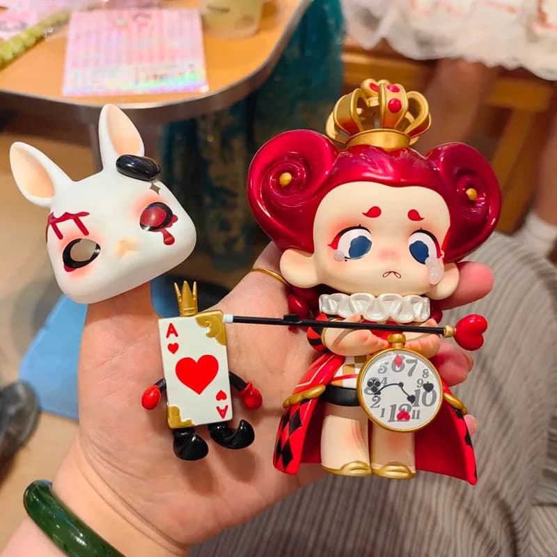 Originale Kasa I'M Not A Villain Series Blind Box Cute Anime Figure Pretty Girl Modello da collezione Kawaii Mystery Box Desk Decor T