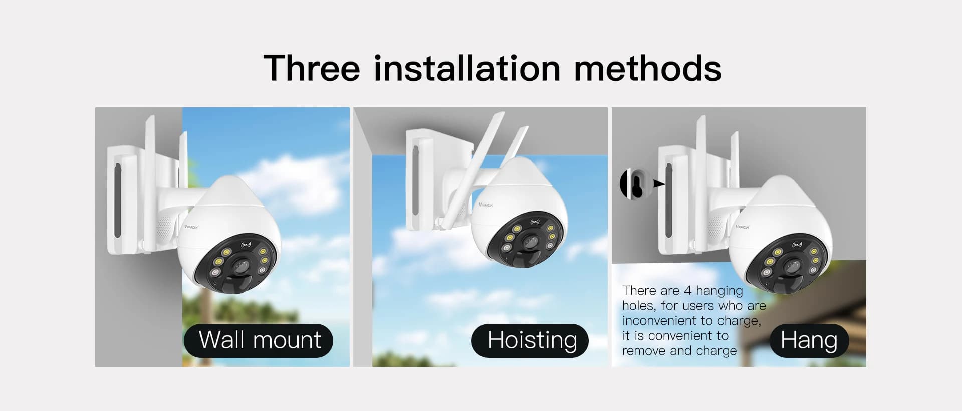 Vstarcam BG69 2MP 1080P O-Kam APP Telecamera 4G a colori a energia solare AI Rilevazione umanoide Sicurezza domestica CCTV Baby Monitor