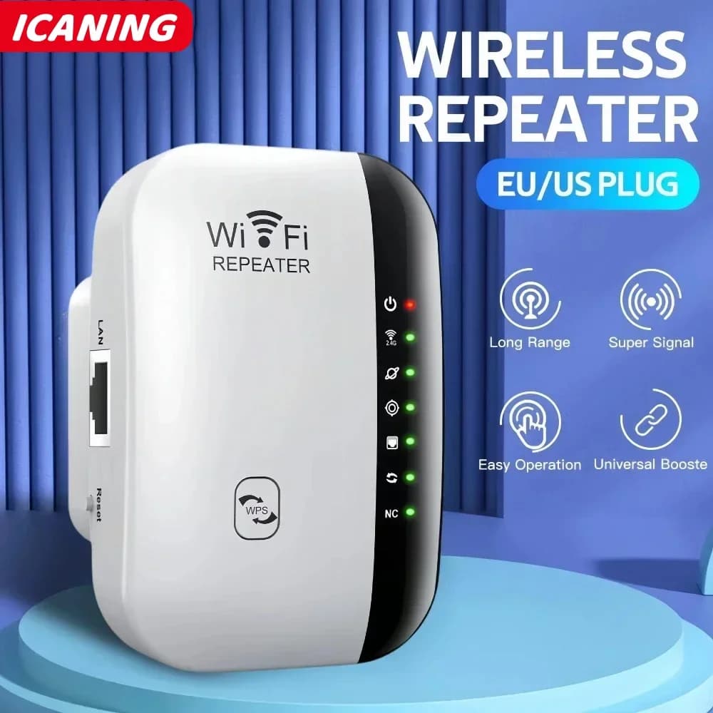 Amplificatore WiFi 300Mbps Ripetitore WIFI wireless Extender 802.11N Ripetitore Ripetitore Amplificatore Wi Fi Reapeter