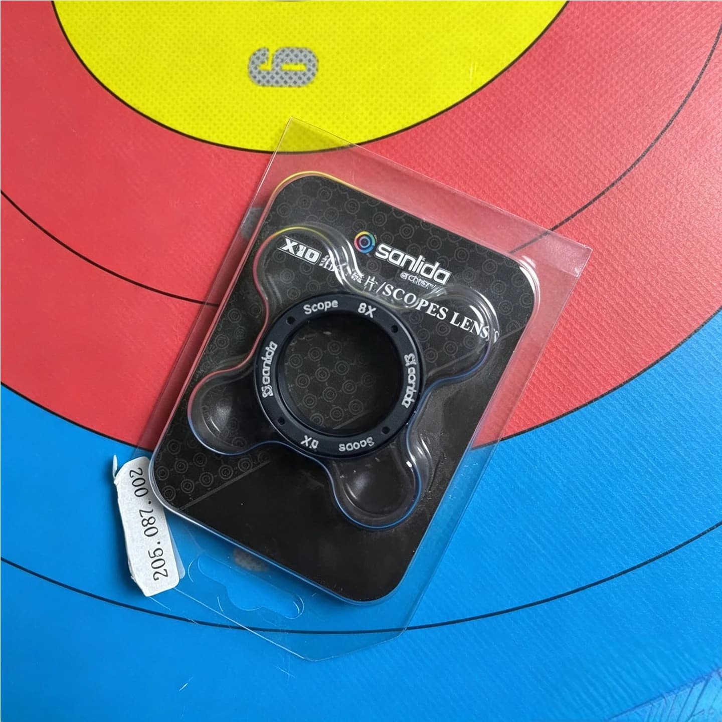 SANLIDA X10 Magnified Scope Lens for Compound Bow Sight 6X 8X Professional Archery Accessory for Target Competition Hunting