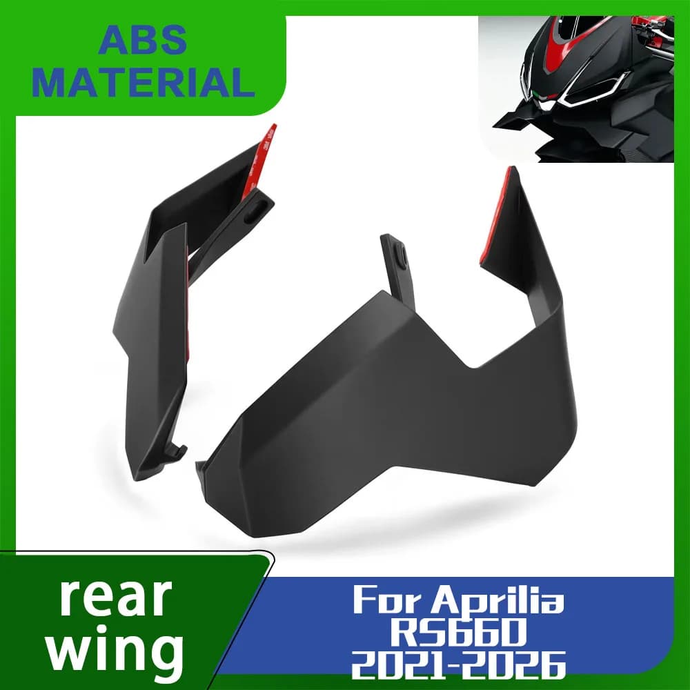 For Aprilia RS660 2026 RS 660 2025 rs660 2021-2026 Motorcycle Sport Downforce Naked Forntal Spoilers Aerodynamic Wing Deflector