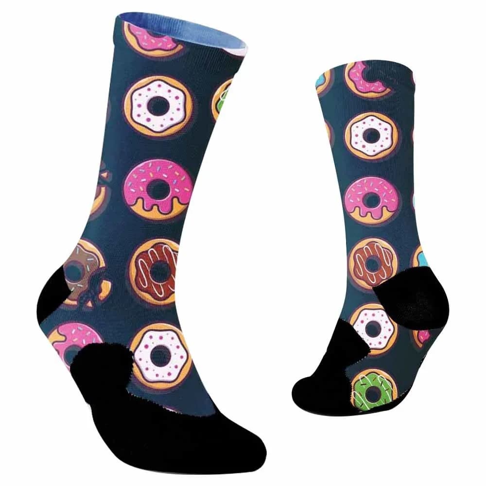 Funny Socks Harajuku Sports Socks Cycling 2024 New Fashion Creative Cotton Socks
