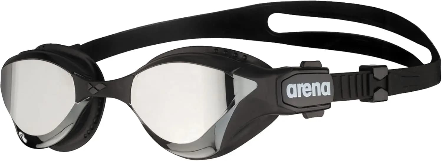 Unisex Swimwear for Adults, Anti-fog, Wide Vision, Mirror Lenses for Fitness and Triathlon