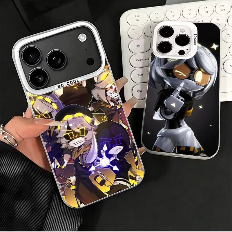 M-Murder D-Drones Game Soft Phone Case for iPhone 15 16 17 Pro Max 17Air 16E 14 Plus 13 12 Mini Shockproof Cover Back Shell