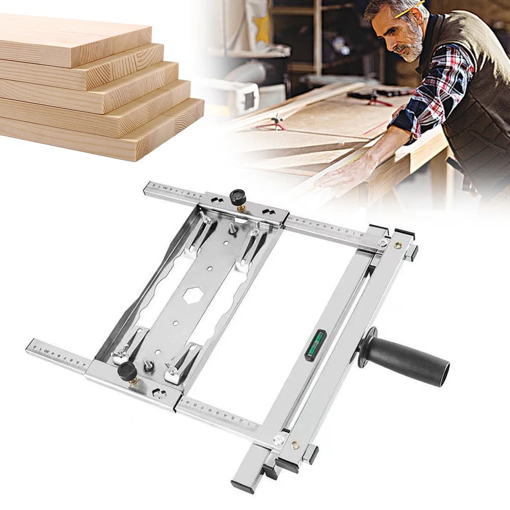 Guida al taglio per tagliere per la lavorazione del legno Fresatura su binario Posizionamento rapido Macchina da taglio per supporti Utensili multifunzione