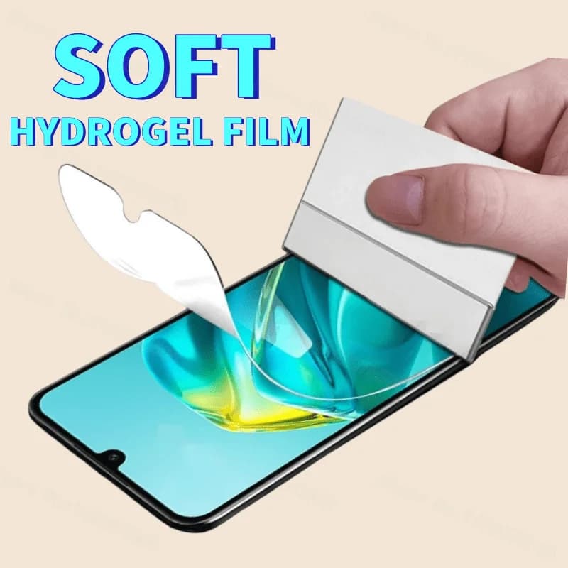 3 pezzi pellicola idrogel pellicola flessibile protezione schermo a copertura totale per Honor X9/X9d/X8c/X70/X7d/X7c/X6c/X5c, pellicola idrogel morbida in TPU
