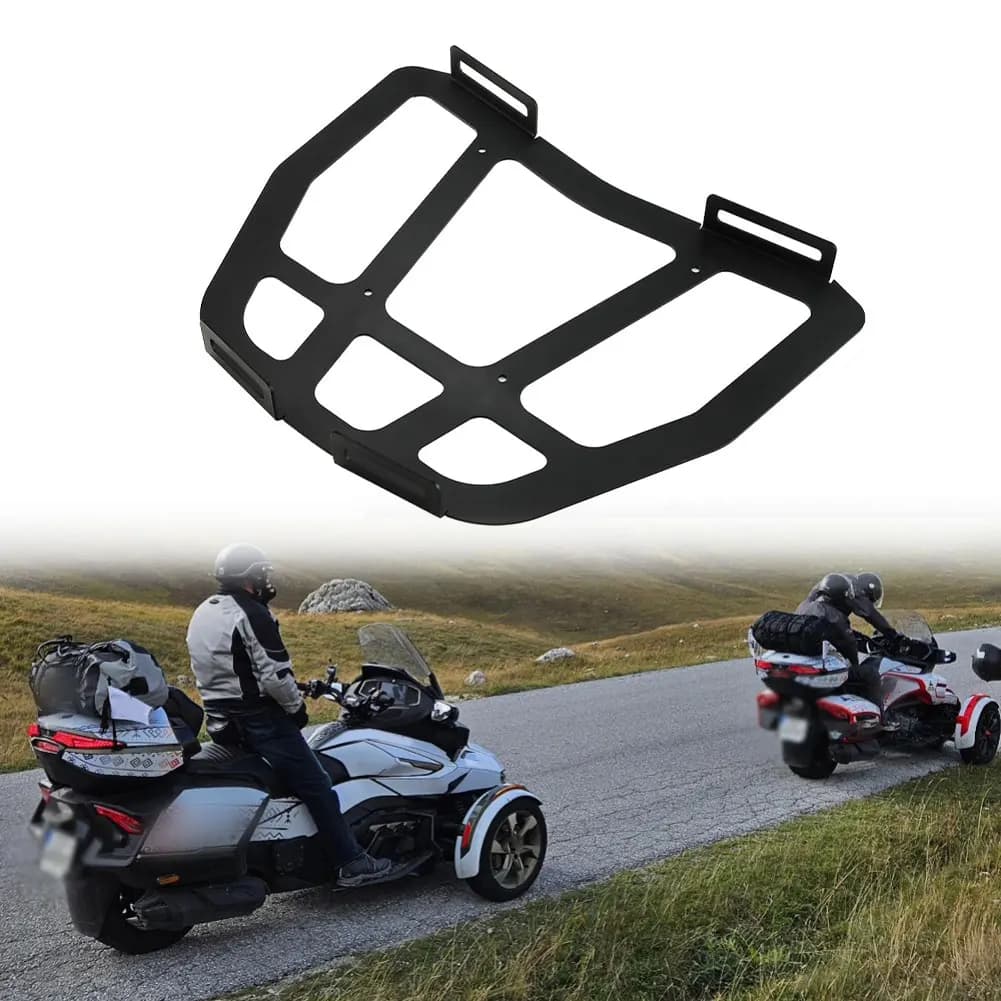 Portapacchi posteriore in acciaio per carichi pesanti per Bombardier per Spyder per F3 per RT per accessori esterni neri limitati 2016-2025