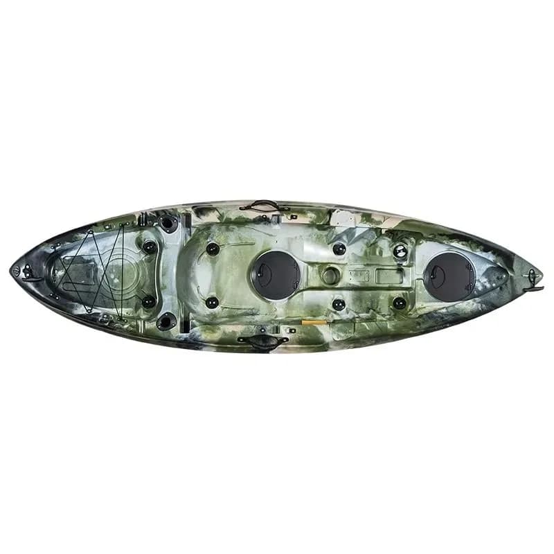 Kayak elegante con poggiapiedi regolabili Comfort migliorato per la deriva e il pagaia all'aperto Nuovo design 2026