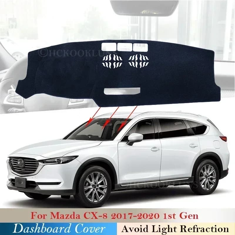 New Protective Anti-UV Dashboard for Mazda CX-8 2017 2018 2019 2020 CX8 Auto Accessories