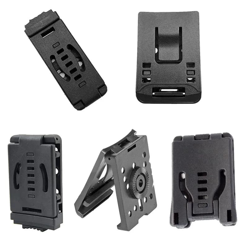 Caccia Kydex Clip in vita Tek Lok Passanti per cintura Clip da cintura per coltello Kydex Guaina/Fodina K Guaina Fodero Kit Fondina per pistola Clip