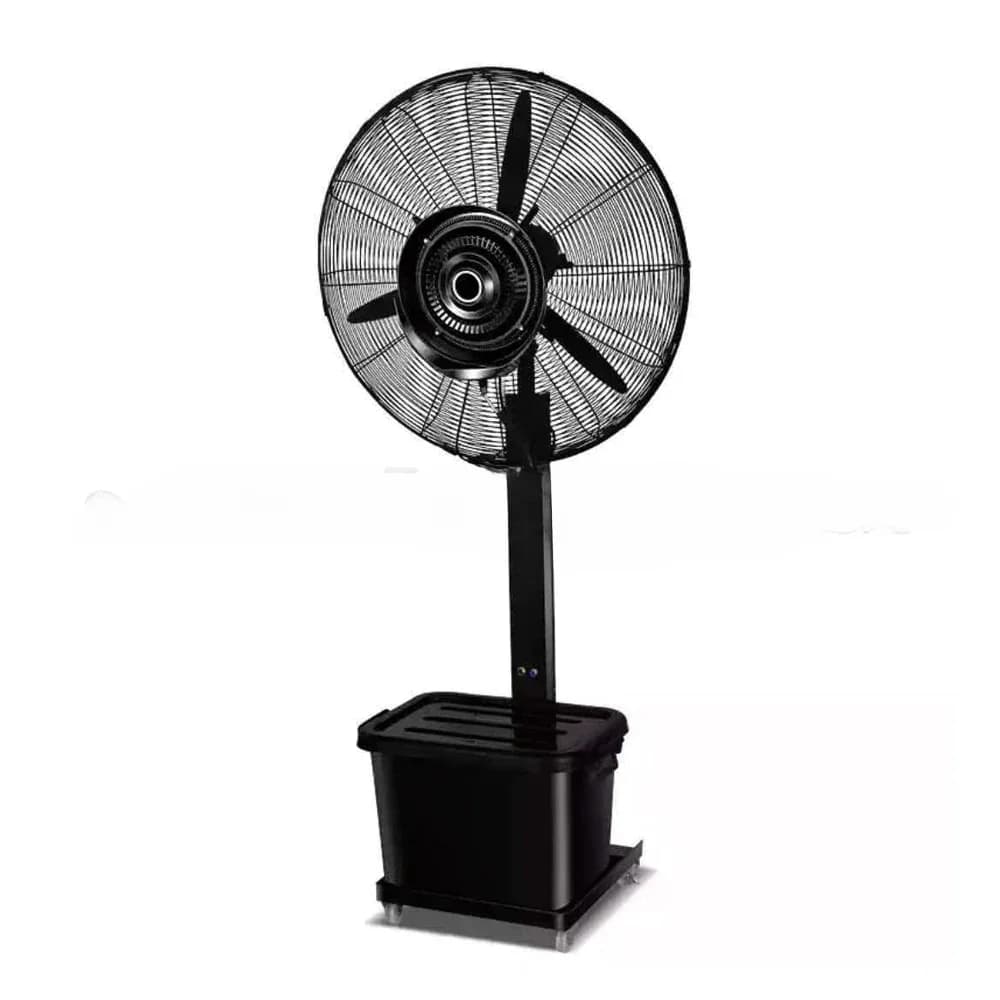 Ventilatore OX per interni ed esterni Ventilatore spray per disinfezione da 26 pollici Umidificatore Raffreddamento Ventilatore elettrico per nebulizzazione industriale