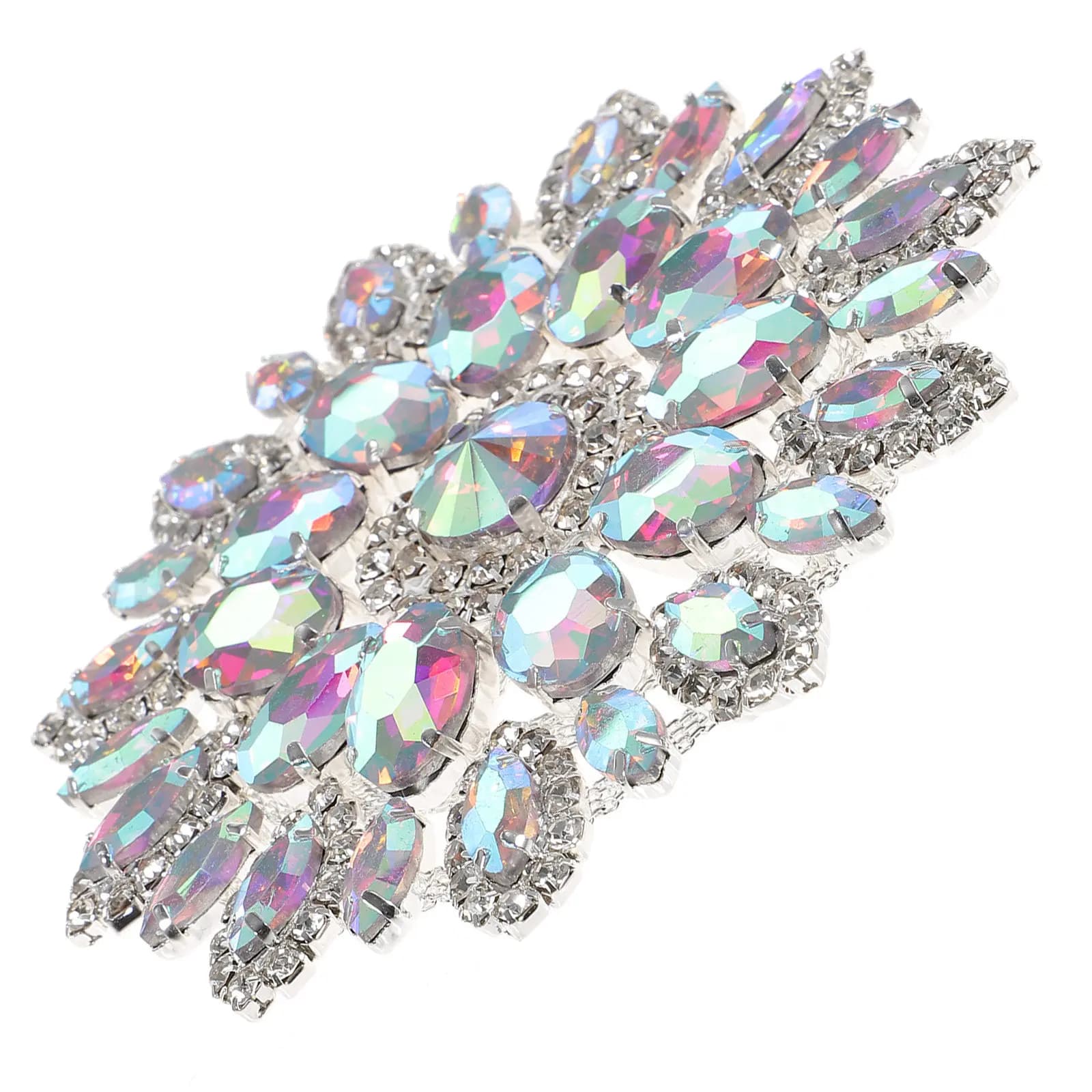 Applicazione Creativa in Strass per Vestiti, Spilla Decorativa Fai da Te, Toppe Termoadesive per Riparazione e Cucito di Vestiti, Borse, Cappelli