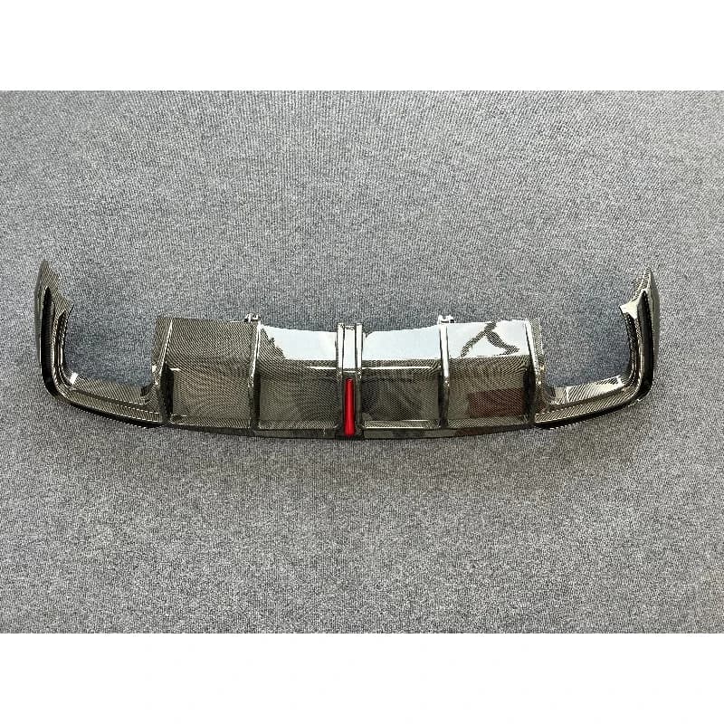 High Quality Rear Diffuser Lip With Vertical Lights A4 2020-2025 Car Modification Accessories