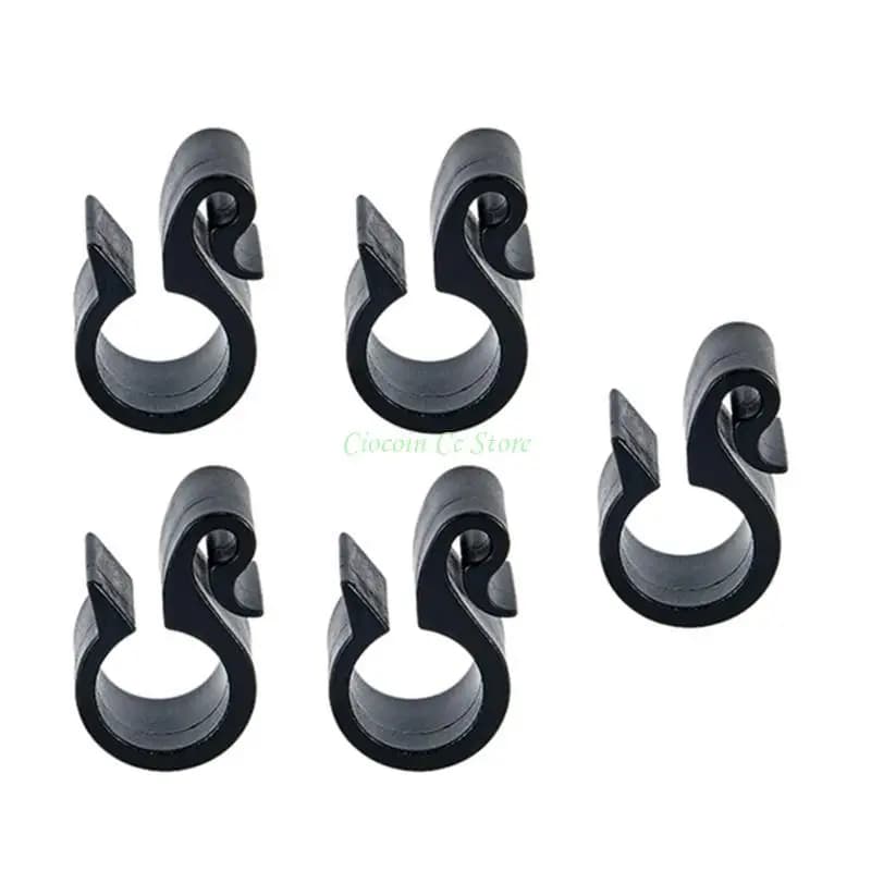 X90F 5 pcs multipurpose ties for outdoor irrigation systems Elements fixing Hooks for pipes