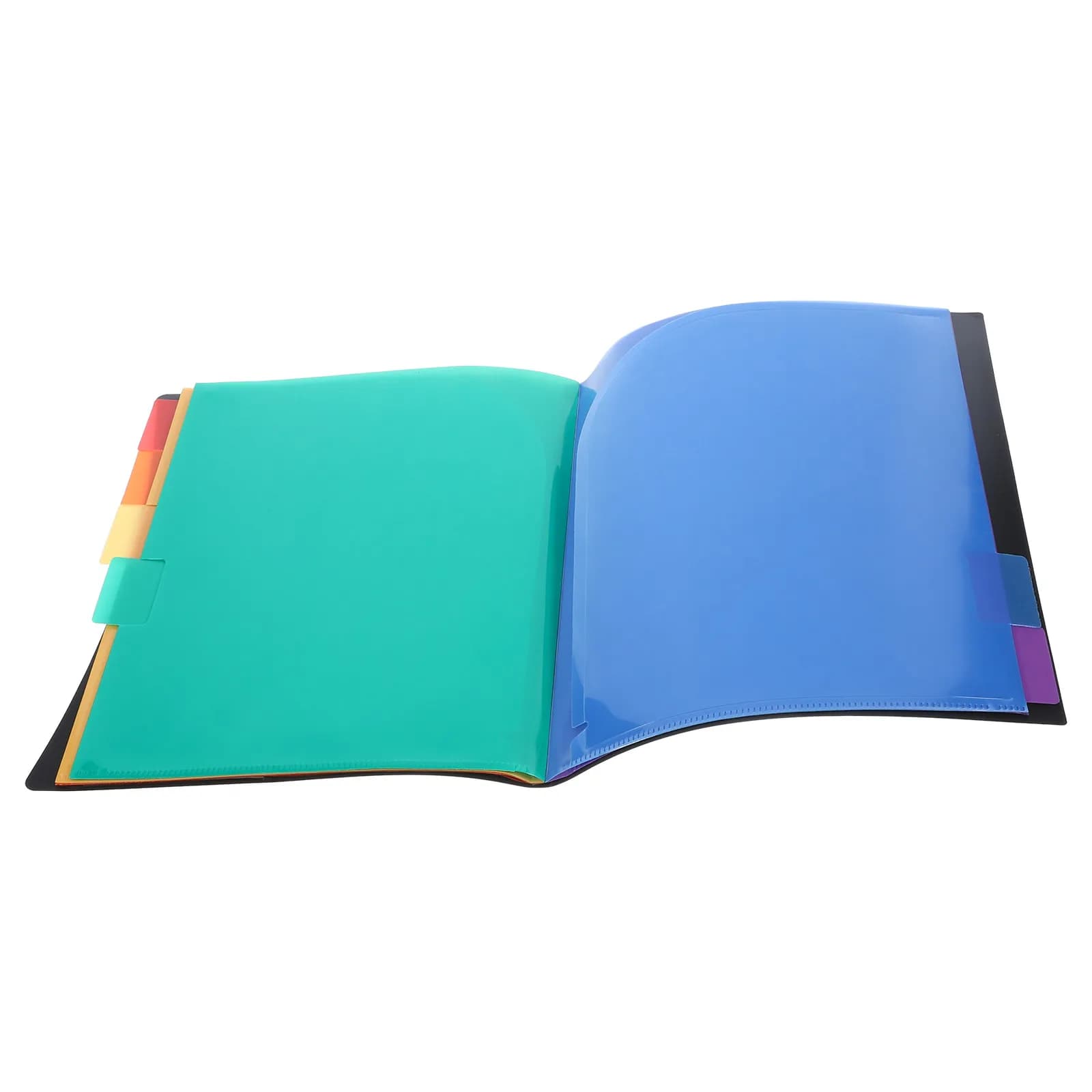 PP Document Folder with Pocket Design Heavy Duty Plastic File Folder for Office Home Conference File