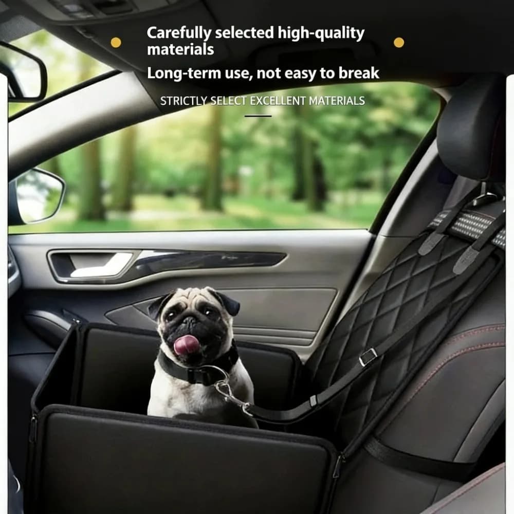 Seggiolino per Cani Impermeabile e Stabile, Trasportino da Viaggio per Cuccioli, SUV, Camion, Accessori per Animali Domestici