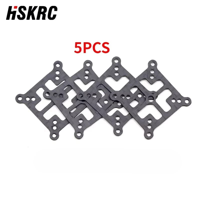 Scheda adattatore per stack FPV in fibra di carbonio da 5 pezzi - da 25,5 mm a 20 mm 16 mm