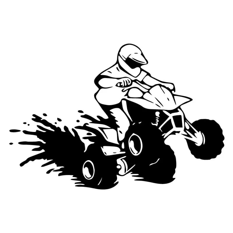18cm Interesting decoration ATV PVC car accessories custom stickers on solar protection for motorcycle and waterproof decals cute products,