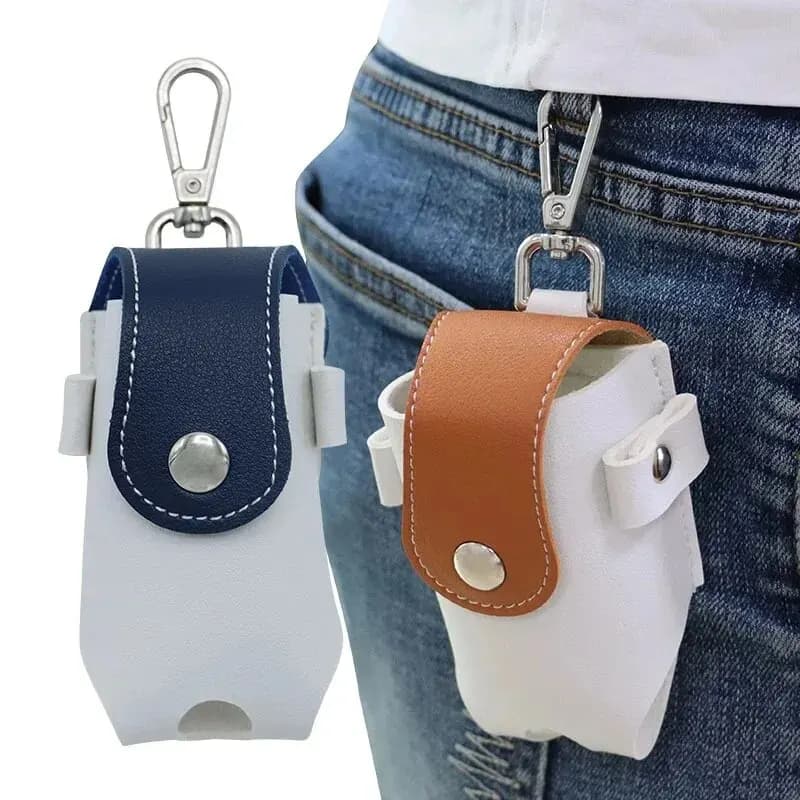 Mini borsa protettiva portatile per palline da golf Portachiavi appeso in vita esterna Marsupi colorati
