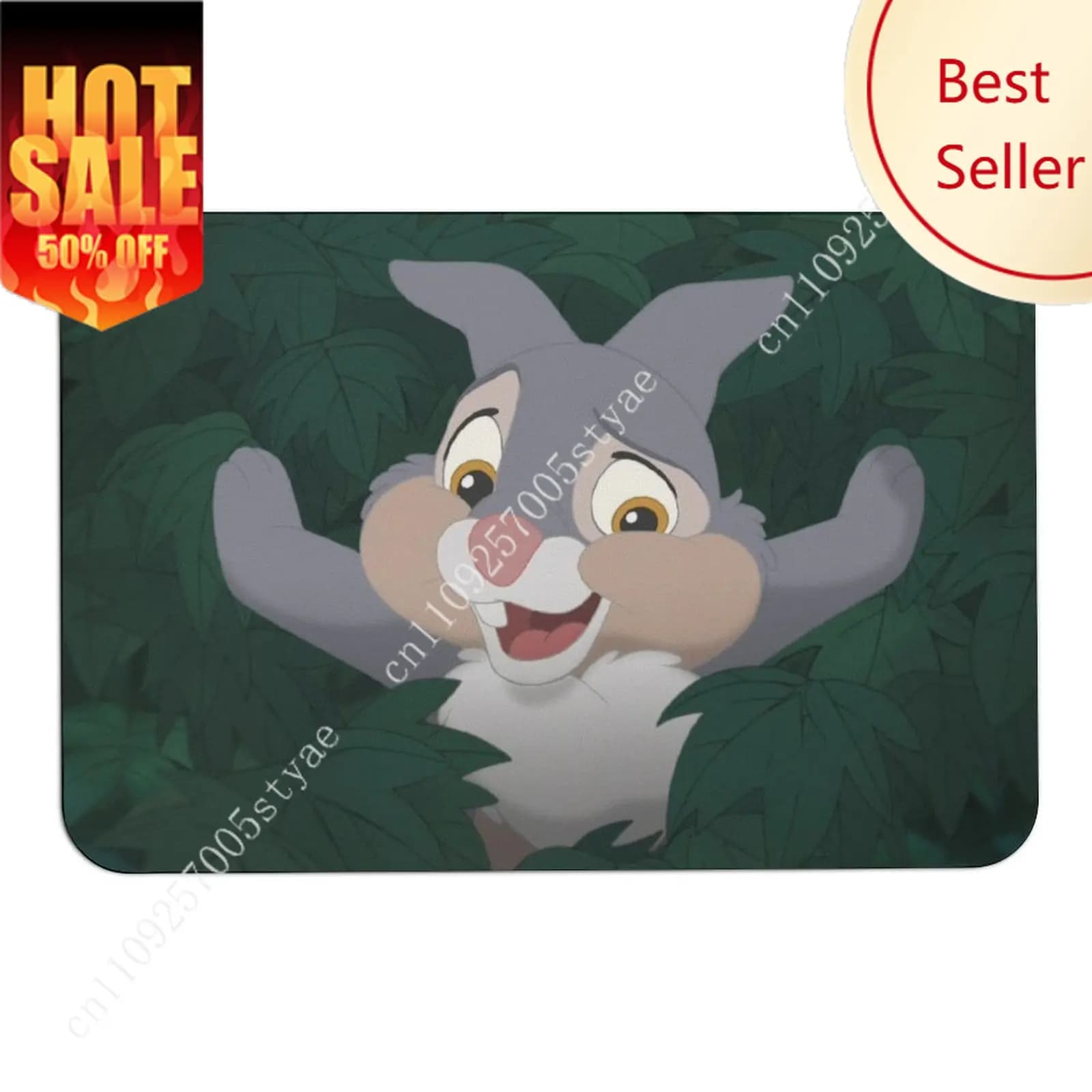Tappetino Thumper Disney, Tappeto con Personaggi dei Cartoni Animati, Tappetini per Pavimento, Tappeto di Benvenuto per Portico, Decorazione per Feste, Regali, Tappeti Personalizzati Antiscivolo, Cosplay