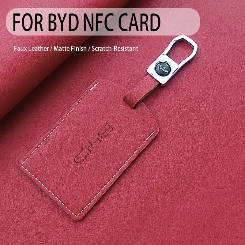 Cover per chiave auto NFC con telecomando per BYD Tang DM Han EV Song PRO Qin PLUS DMI, portachiavi auto, accessori di lusso resistenti