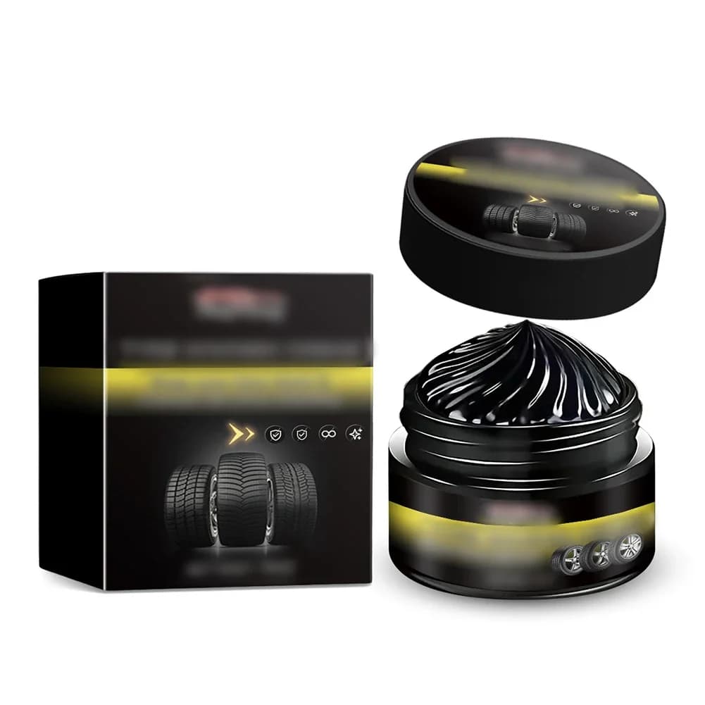 Car Tire Nourish Wax Cream Truck cera per lucidatura pneumatici resistente allo sporco rivestimento per la pulizia delle ruote dell'auto cera per pneumatici pulizia dei cerchioni