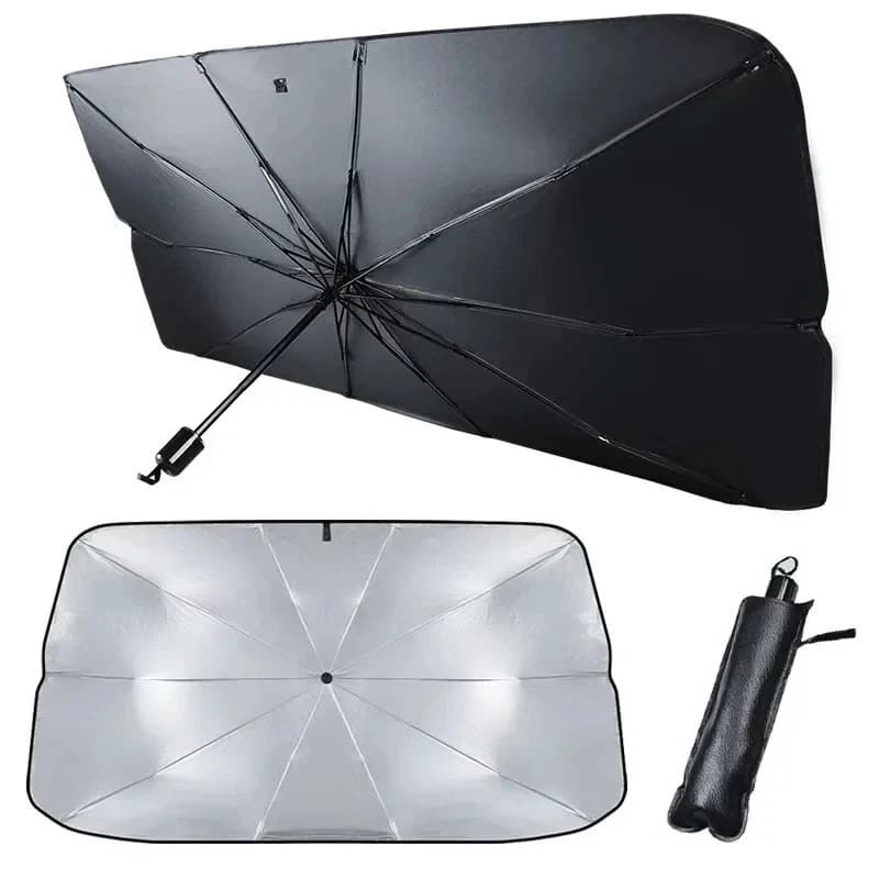 Universal Car Parasol, suitable for front windscreen and side windows, indoor solar protection, car resistant product.