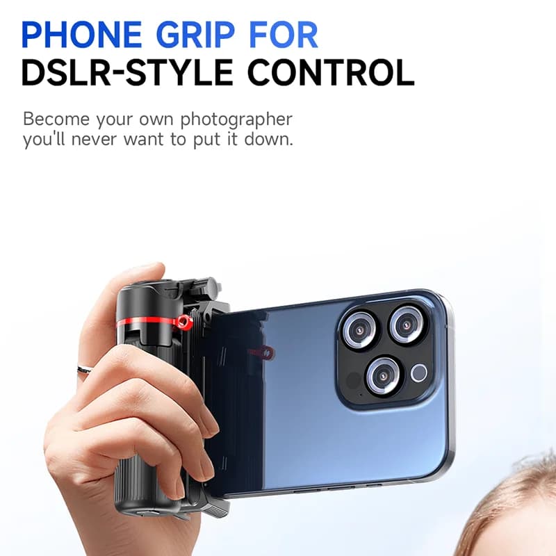 F07 Mini selfie stick portatile Treppiede pop-up con un solo tocco Supporto per cellulare per riprese con telefono mobile con telecomando Bluetooth con zoom