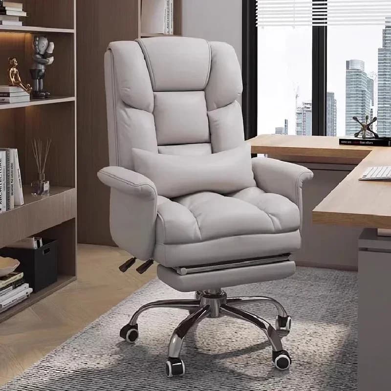 Poltrona reclinabile da ufficio, sedia ergonomica da soggiorno, sedia da gaming di lusso confortevole, sedia da computer, sedia da scrivania, mobili di design
