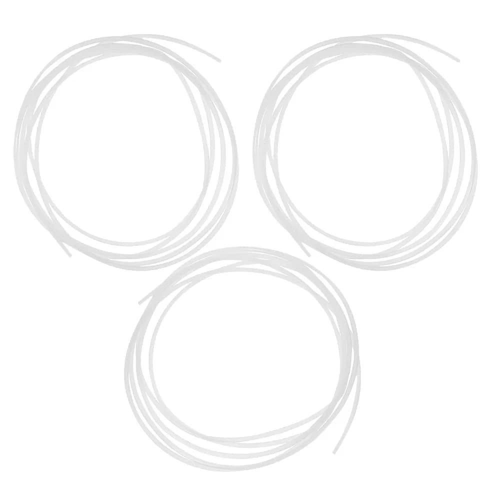 3D Printer Flexible PTFE Tube, High Precision Printer Spare Tube, Professional Filament Tube Compatible with PLA ABS