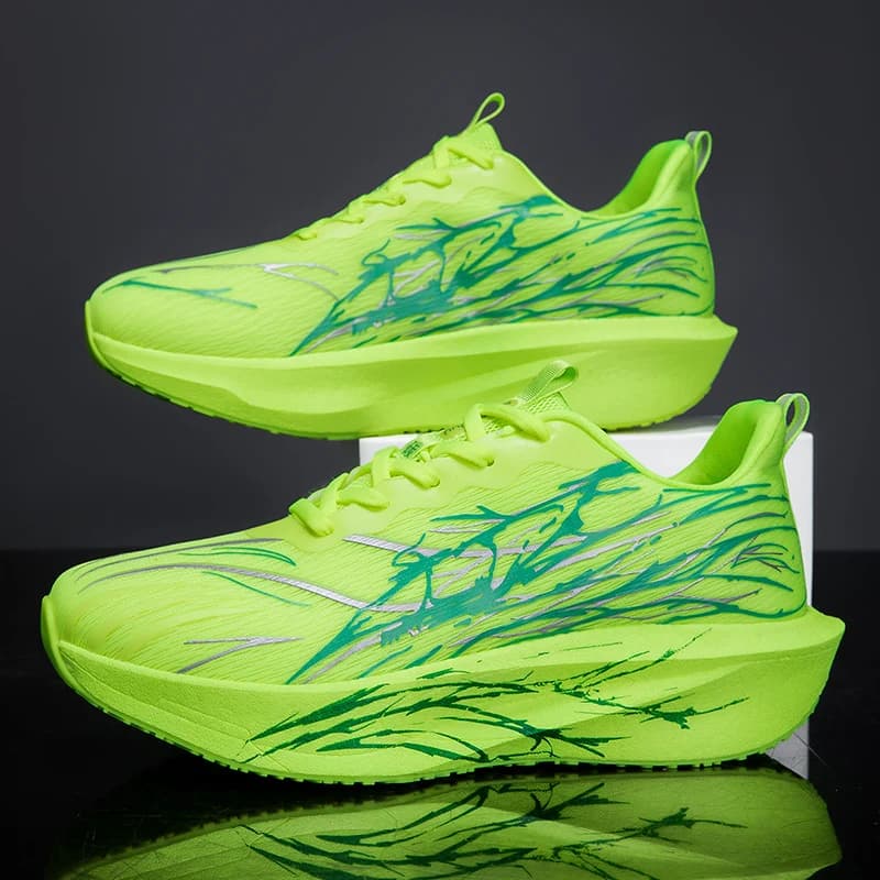 Scarpe da Corsa Leggere e Traspiranti per Uomo, Sneakers Ammortizzate Antiscivolo per Allenamento, Jogging, Palestra, Camminata e Sport all'Aperto